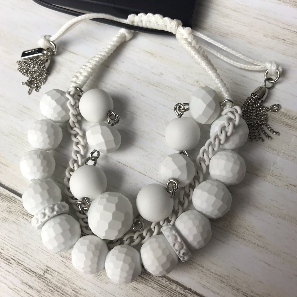 Simply Vera Vera Wang Beaded Slider Chain Bracelet
